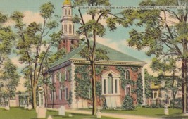 Alexandria Virginia VA Christ Church Where Washington Worshipped Postcard C07 - £2.39 GBP