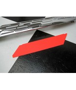 Neon Orange Flaming Stack Insert fit Huffy Rail Slingshot Muscle Bike Ch... - $16.95