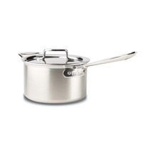 All-clad D5 Brushed 5-ply 4 qt Sauce Pan w/lid - $149.59