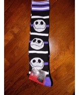 Jack Skellington Knee High Socks Stockings Nightmare Before Christmas Si... - $24.96 CAD