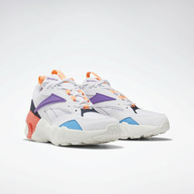 Reebok Women&#39;s Classic Aztrek Double Mix Pops Sneakers Size 11.5M Cream - £50.90 GBP