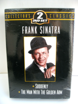 Frank Sinatra 2 DVD Set Suddenly / The Man With The Golden Arm Brand New Sealed - £8.00 GBP