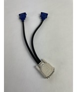 2 Way DVI to VGA Splitter Cable Adapter Cable Cord Monitor PC Computer - $27.15 CAD