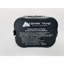 Ozark Trail Pump Battery Electric Outdoor Equipment Double Action Tested - £14.04 GBP