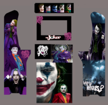 AtGames Legends Ultimate Mini Joker Arcade Cabinet vinyl Art graphics side art - £91.23 GBP+
