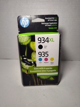 New Genuine HP 934XL 935 Black Color 4PK Ink Cartridges OfficeJet Pro EX... - $543.11 MXN