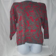 Vintage 1980s Dressy Tessy Geometric Arrow Sweater Medium 23×24 - £39.56 GBP