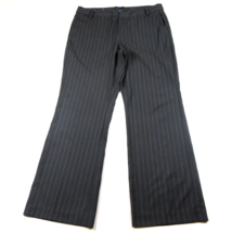 GAP Gray pinstriped favorite trouser pants Size 14 R - £14.61 GBP
