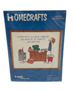 Homecrafts Counted Cross Stitch &quot;A Messy office Is A Sign Of Character&quot; ... - $13.31 CAD