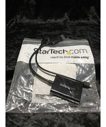 StarTech Display Port to VGA Adapter with Audio, DP to VGA Converter Black - £10.11 GBP