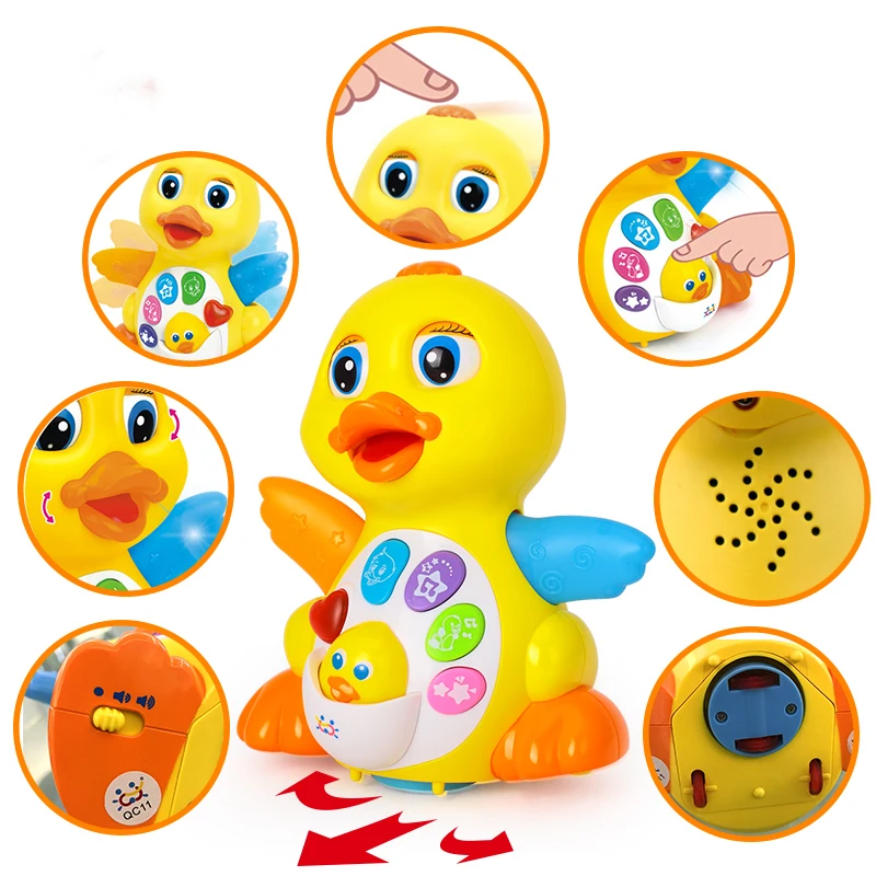 Game Fun Play Toys Baby Game Fun Play Toyss EQ Flapping Yellow Duck Sing Dancing - £45.39 GBP