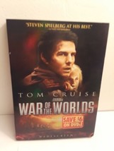 War of the Worlds (DVD, 2005, Widescreen) Ex-Library Tom Cruise - £4.10 GBP