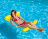 Vinyl Water Hammock Yellow - $14.03