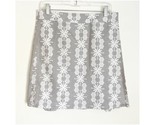 Rip Skirt Hawaii Floral Wrap Skirt Gray White Cover Up Hook Loop Surf Be... - $19.99