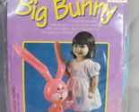Inflatable Big Blue Easter Bunny 36” Rabbit Squeaks When You Hug Easter ... - $31.63