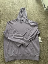 Billabong Women&#39;s Wave Washed Pullover Purple Hoodie Pockets Size XL Lounge - $546.48 MXN