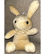 Bunny Plush With Hanger Rabbit Stuffed Animal 10” Tan Light Brown Toy Se... - £8.88 GBP