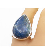 925 Sterling Silver - Tear Drop Jasper Spit Shank Cocktail Ring Sz 8.5 -... - $57.02 CAD