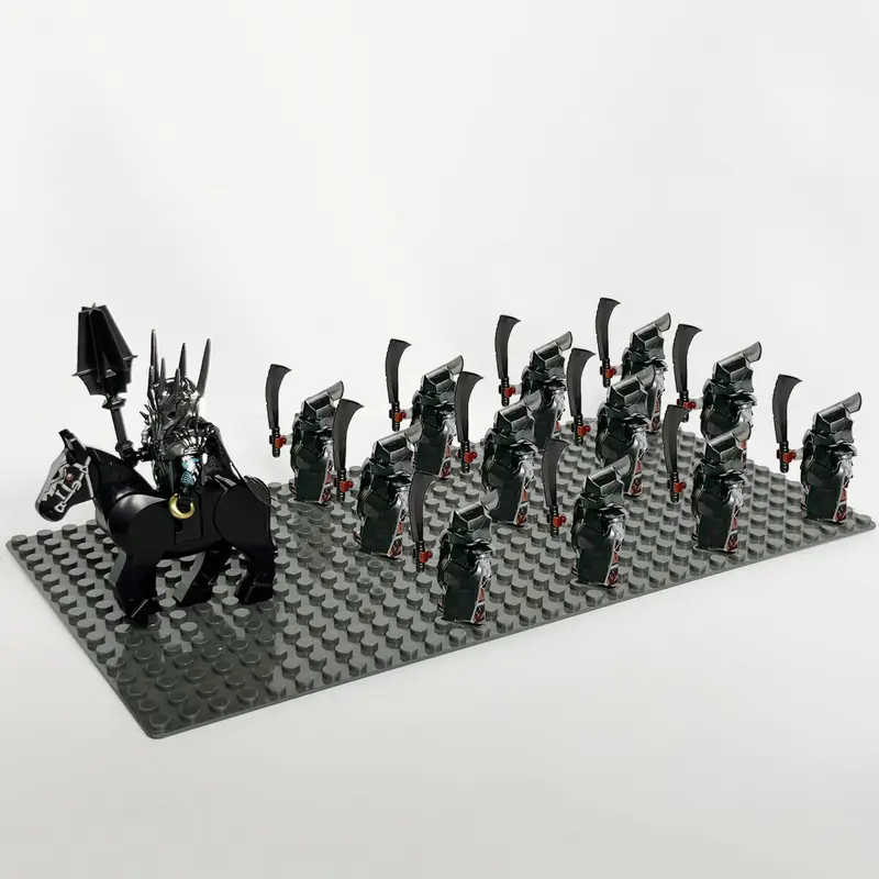 13pcs Dark Lord Sauron Witch-king of Angmar Orcs Strong Uruk-hai Dark Knight Arm - $10.19