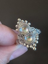 Pearl S925 Silver Woman Ring Size 8 - $14.85