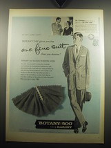 1957 Botany 500 Suit Advertisement - Ceil Chapman - £14.60 GBP