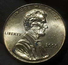 2006 Lincoln Penny, No Mint Mark FREE SHIPPING  - $3.96
