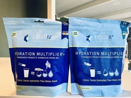 Liquid IV Kombucha Hydration Multiplier Sticks Tart Green Apple ex 6/24 and L8R - £28.49 GBP