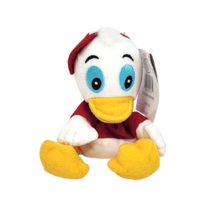 Disney Store Huey Dewey Louie Duck Red Stuffed Animal Plush Toy B EAN Bag W Tag - £18.94 GBP