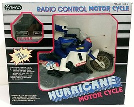 Vintage SAMCO Radio Control Motorcycle &amp; Rider Deadstock NIB RC Car Turbo Boost - £60.48 GBP