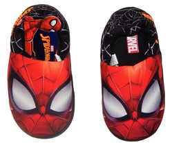 SPIDER-MAN Marvel Avengers Plush Slippers Nwt Toddler's 7-8, 9-10 Or Boys 11-12 - $14.24
