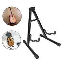 Guitar Stand Electric Bass Folding A Frame Foldable Portable Metal Music... - $34.19