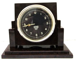 Art Deco 1930s Smiths Bakelite and Chrome Desk Clock - £122.69 GBP