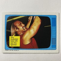 1985 Topps Wwf Wrestling Card Hulk Hogan #60 - £2.03 GBP