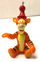 Disney Winnie the Pooh TIGGER IN BIRTHDAY HAT 3&quot; Christmas Ornament - $4.95