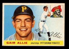 Vintage Baseball Card Topps 1955 Gair Allie Shortstop Pittsburgh Pirates #59 Wb - £7.54 GBP