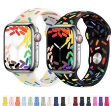 Pride Silicone Sport Band for Apple Watch Strap 44Mm 40Mm 45Mm 41Mm 49Mm... - £7.86 GBP+
