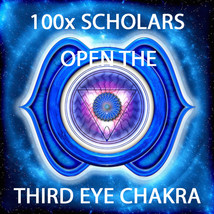 100X 7 Scholars Work Opening 3RD Eye Chakra For Sight Magick Ring Pendant - £87.72 GBP