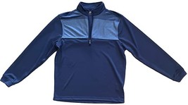 Bolle Men&#39;s Moisture Wicking Performance 1/4 Zip Pullover, Crown Blue, M... - £19.52 GBP