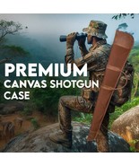 Canvas Gun Case Shooting Range Gun Bag Shotgun Carrying Soft Case - £58.77 GBP