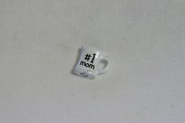 Origami Owl Charm (New) #1 Mom - Mom Fuel - White Coffee Mug - £6.89 GBP