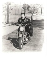 Elvis Presley 8x10 - Pose C on Motorcycle - £7.82 GBP
