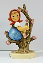 Goebel Hummel Figurine West Germany Apple Tree Girl #141 3/0 - £11.79 GBP