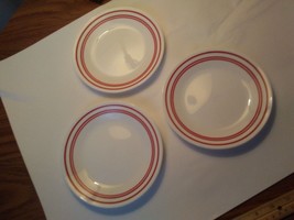 Corelle Classic Cafe Red Dessert Plates - £9.85 GBP