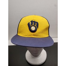 BDA MLB Milwaukee Brewers Snapback Hat - £9.41 GBP