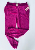 Juicy Couture Sleepwear Plush Pyjama Pants Moody Magenta ( L )  - £56.14 GBP