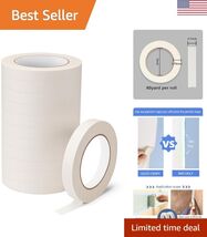 Premium Crepe Paper Masking Tape Set - High-Quality 12 Rolls, 0.7in x 60... - $29.93