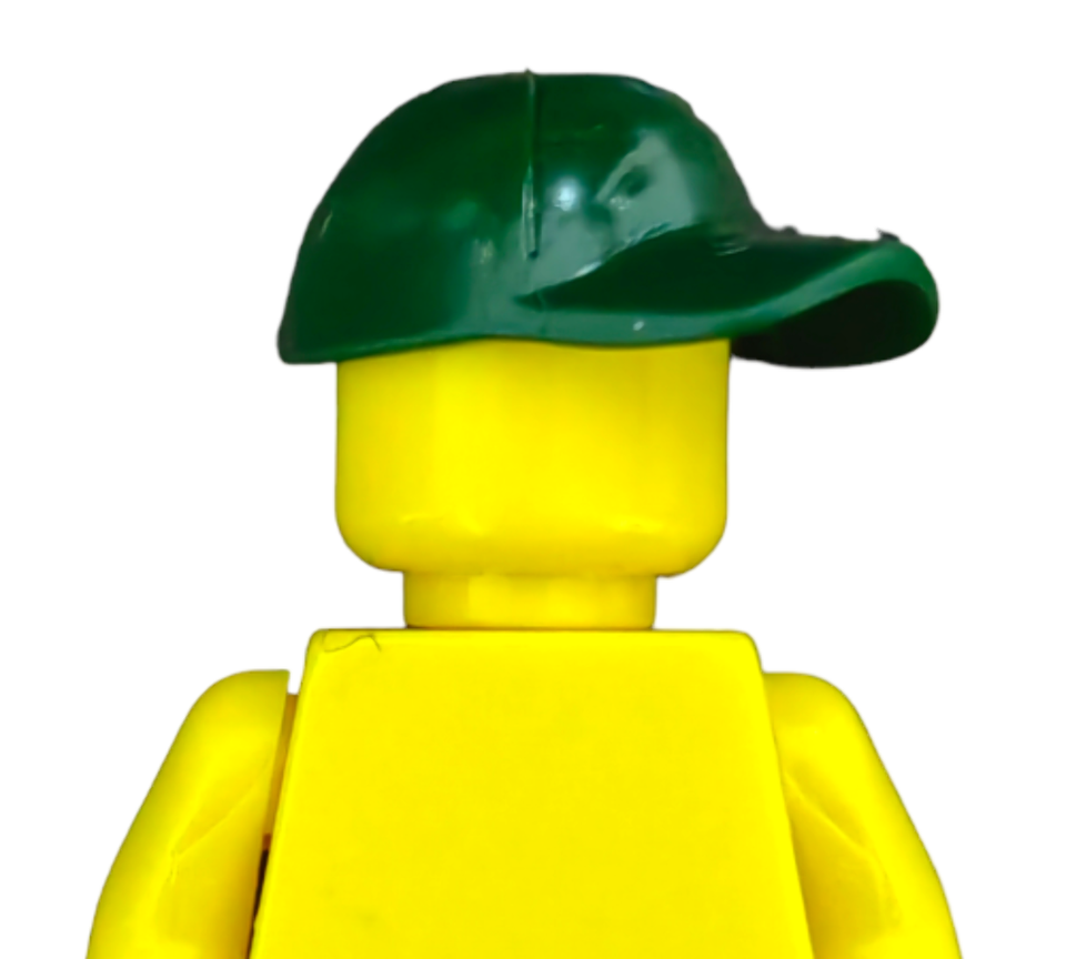 Minifigure DARK GREEN CAP - UB1381 - $1.31