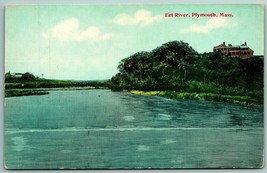 Eel River Plymouth Massachusetts MA UNP Unused DB Postcard J11 - £9.45 GBP
