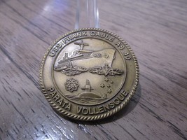 USN USS Frank Cable AS 40 Captain Leo Goff Challenge Coin #105R - $24.74