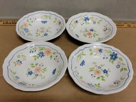 Country French Ironstone Pattern 4453  6 5/8&quot; Cereal Soup Bowls set of 4... - £19.63 GBP